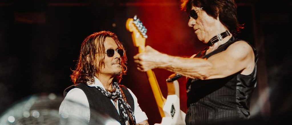 Jeff Beck e Johnny Depp a Pordenone