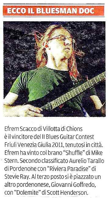 Ecco il bluesman doc