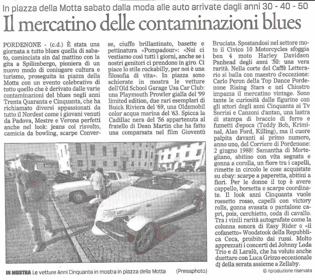 Il mercatino delle contaminazioni blues