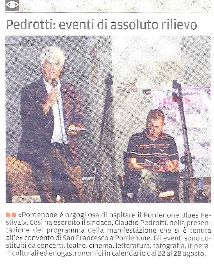 Pedrotti: eventi di assoluto rilievo