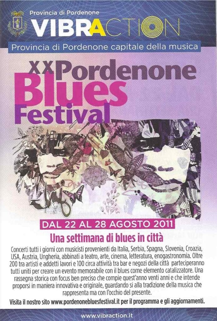 Vibraction – XX Pordenone Blues Festival – Una settimana di blues in città