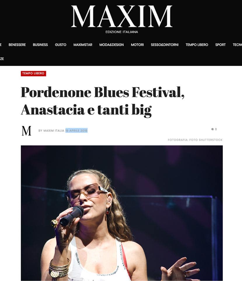 Anastacia e tanti big