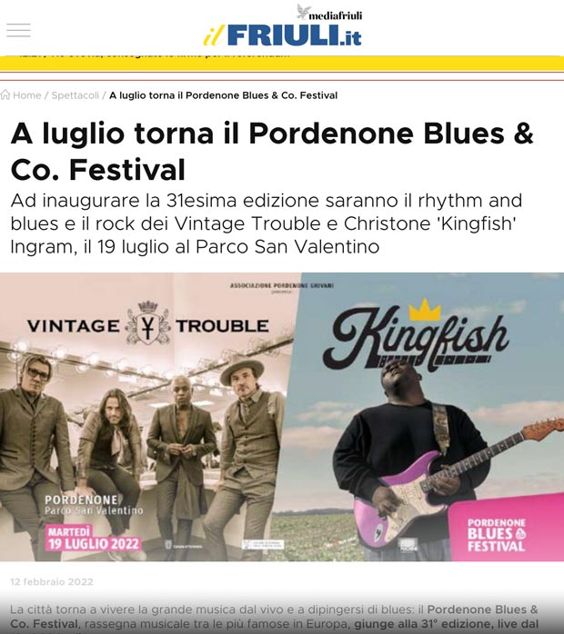 Articolo da Il Friuli