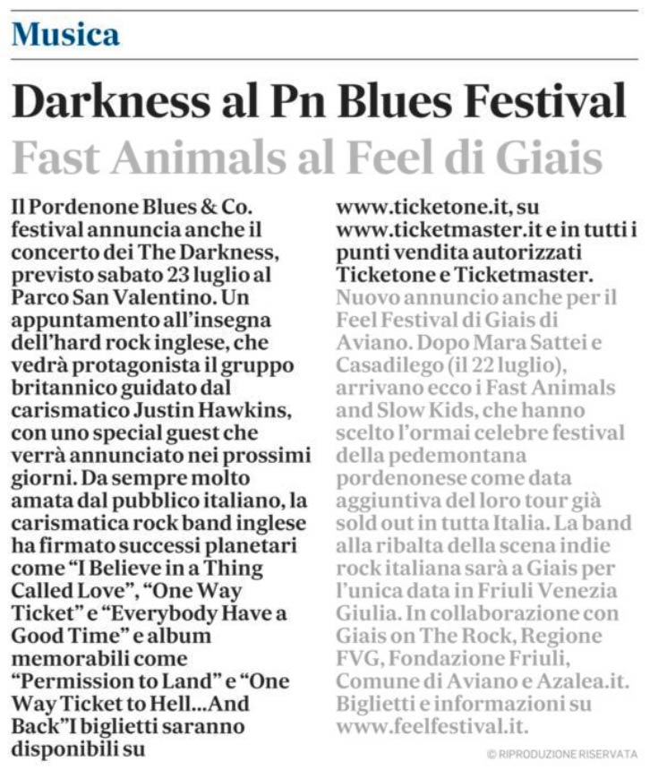 Gazzettino Darkness