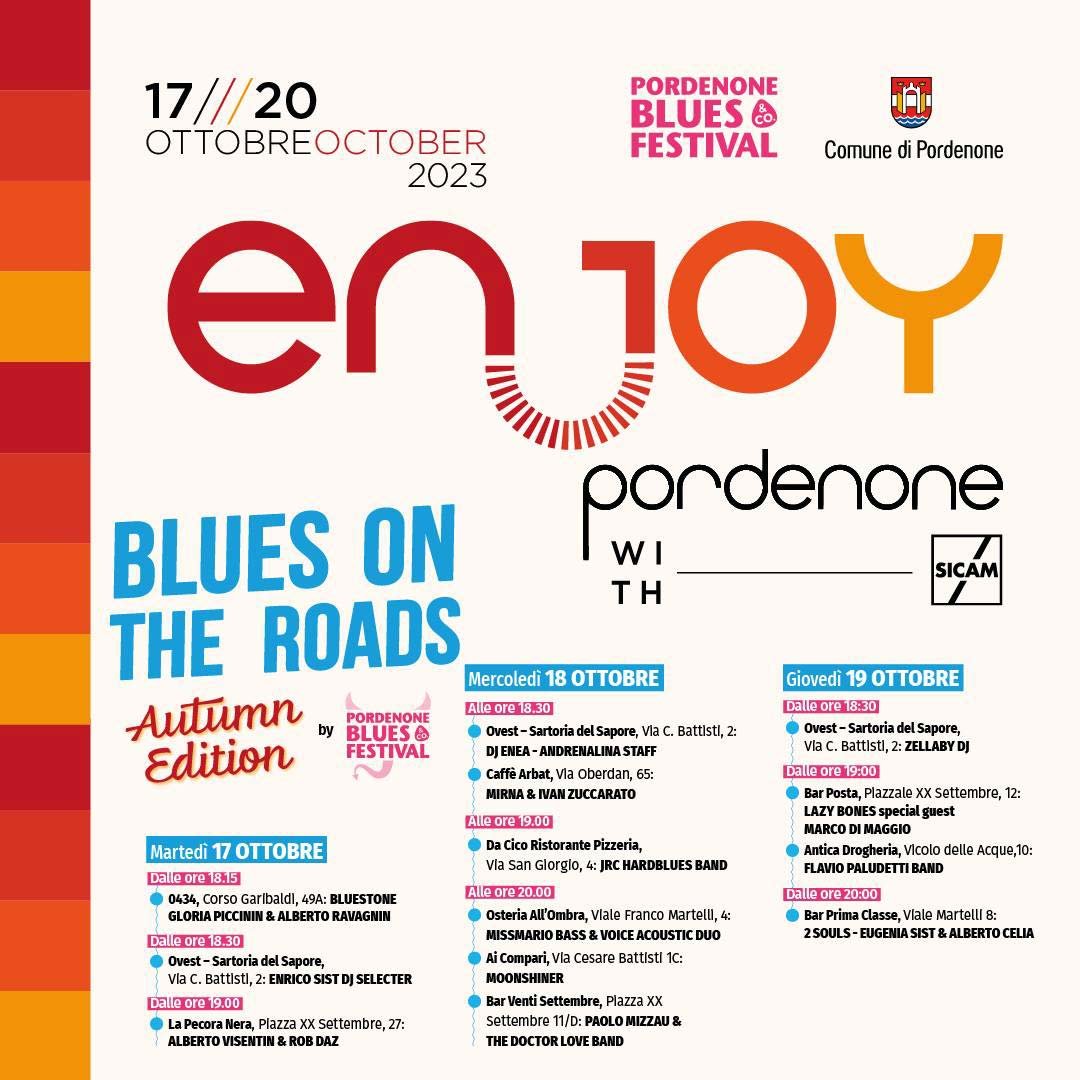 blues on the road autumn edition 2023 programma