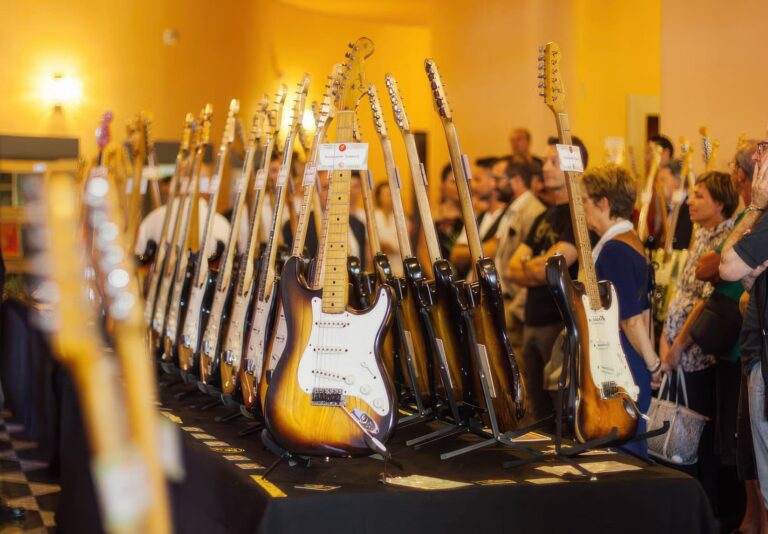 museo vintage fender chitarre