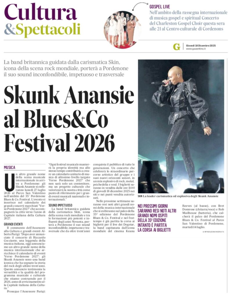 2025 12 18 il gazzettino skunk anansie