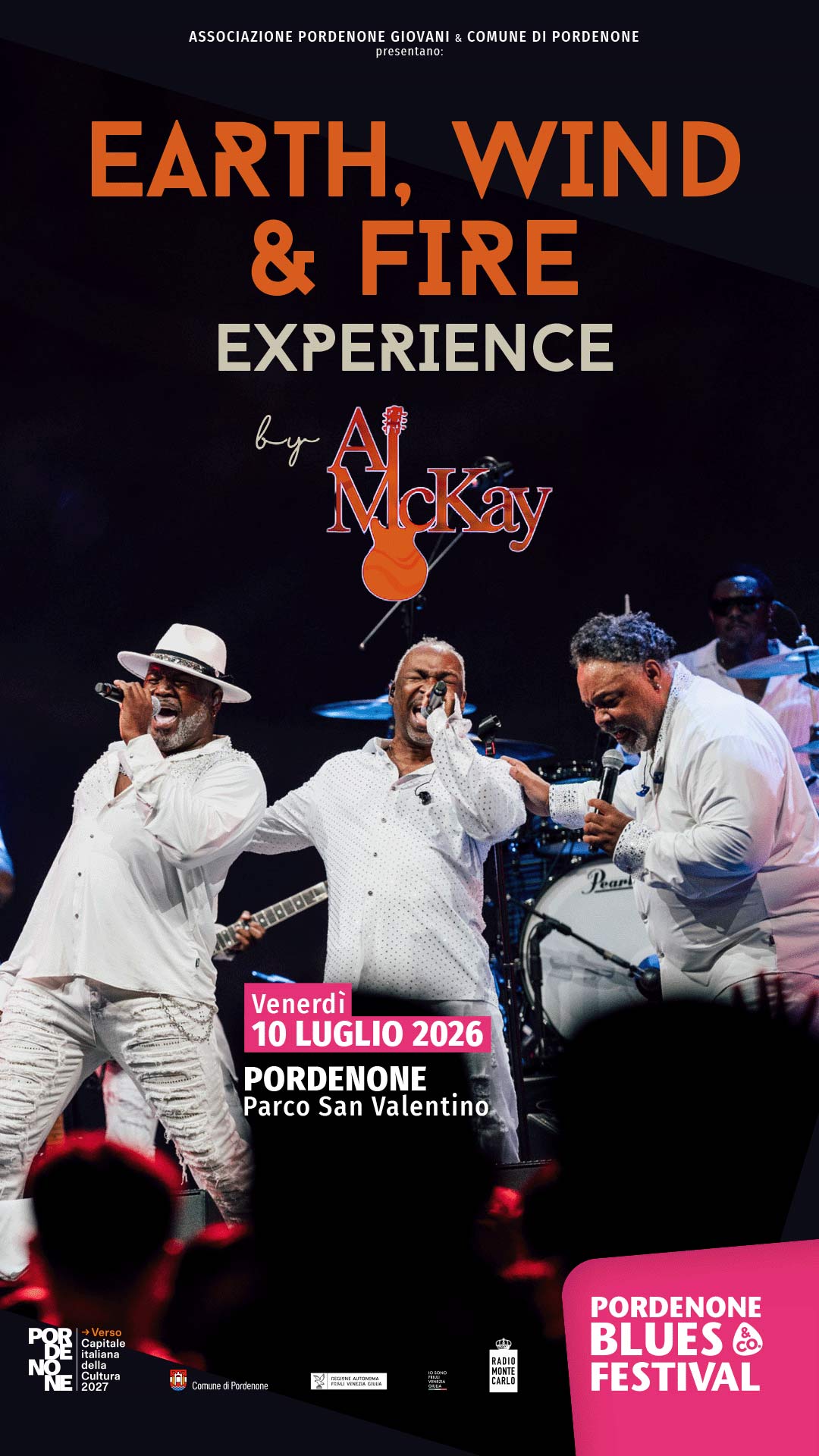 2025 07 10 earth wind fire experience pordenone