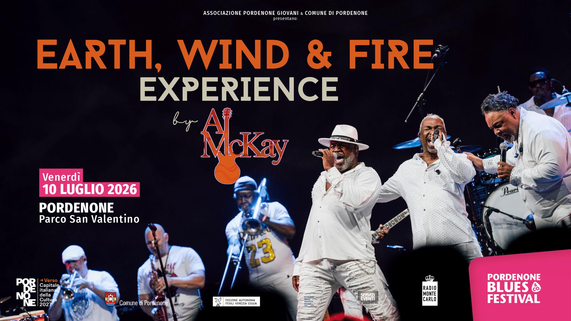 2026 07 10 earth wind fire experience pordenone